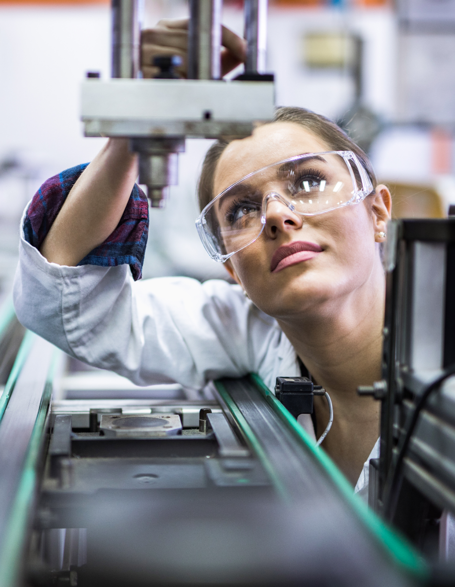 Industriemechaniker in der Produktion